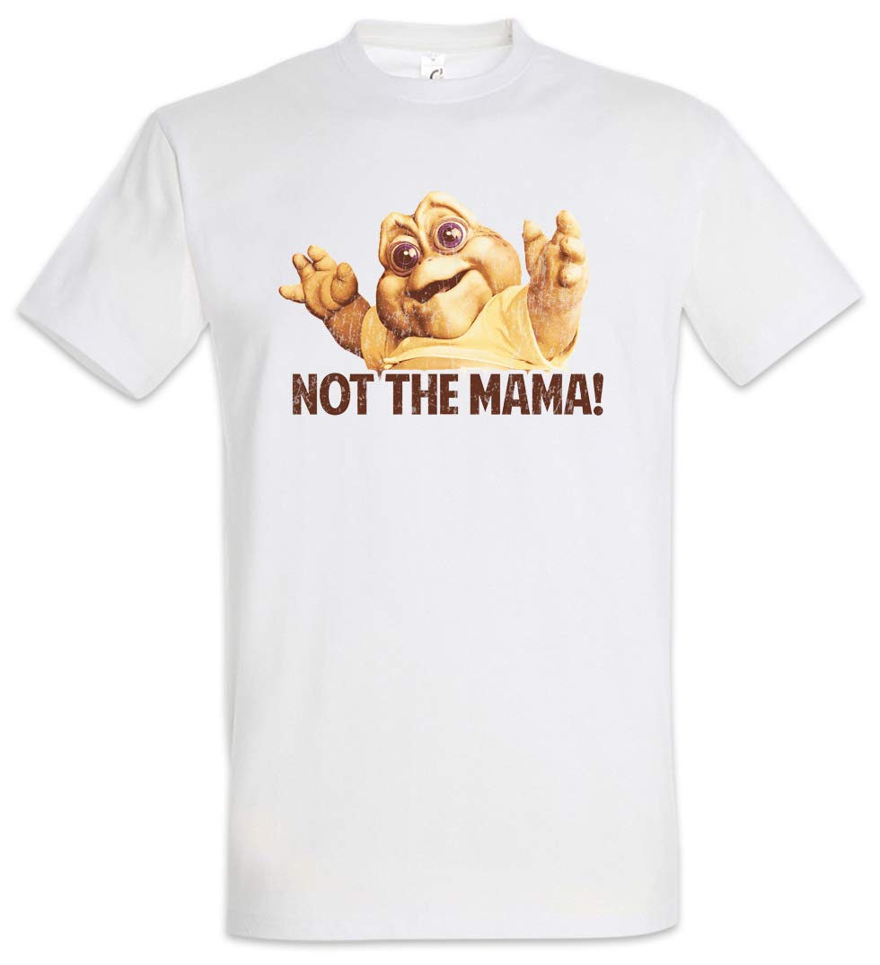 Urban Backwoods Not The Mama! Men T-Shirt White Size L