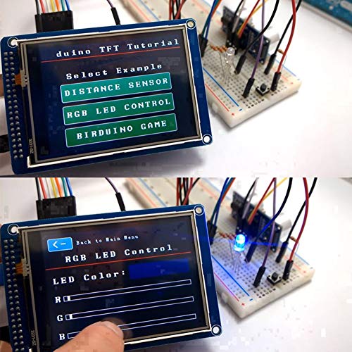 Image of 3.2 inch TFT LCD Display ILI9341 Touchscreen 3.3V for Mega-2560 only | DIYmalls ILI9341 3.2 inch TFT LCD Display Screen Module 3.3V Resistive Touch Panel 320x240 w /SD Card Slot for Mega-2560 only