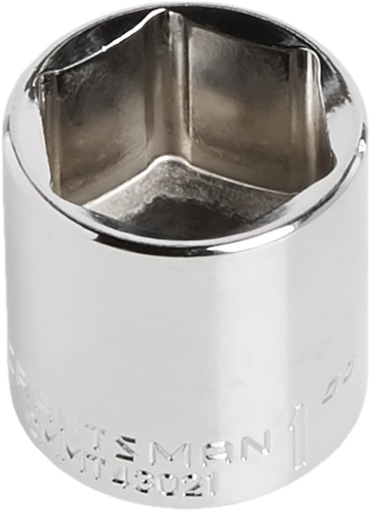 CRAFTSMAN Shallow Socket, SAE, 3/8-Inch Drive, 1-Inch, 6-Point (CMMT43021) : Everything Else