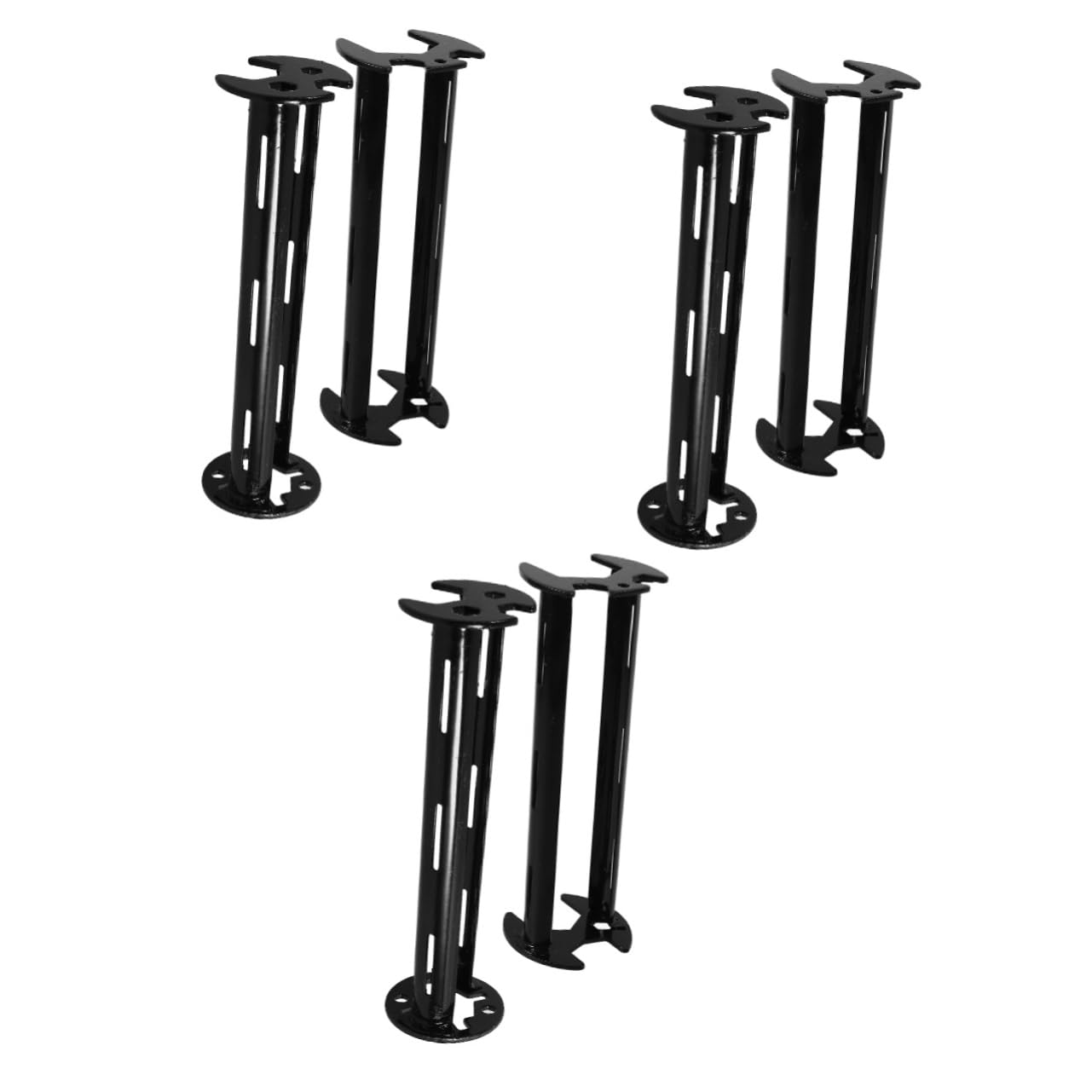 jojofuny Juego De 3 Llaves De Drenaje Para Fregadero De Baño Llave De Acero Para Lavabo Universal 2 Unidades X 3