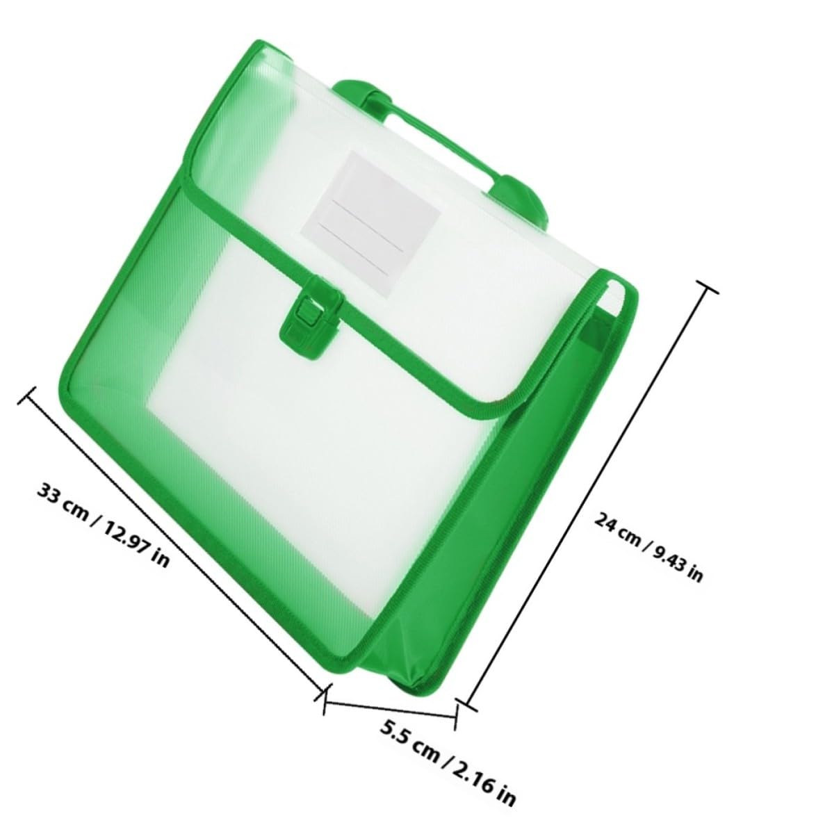Borsa Portadocumenti A4 in Pp, Set da 5 Pezzi, Pratica