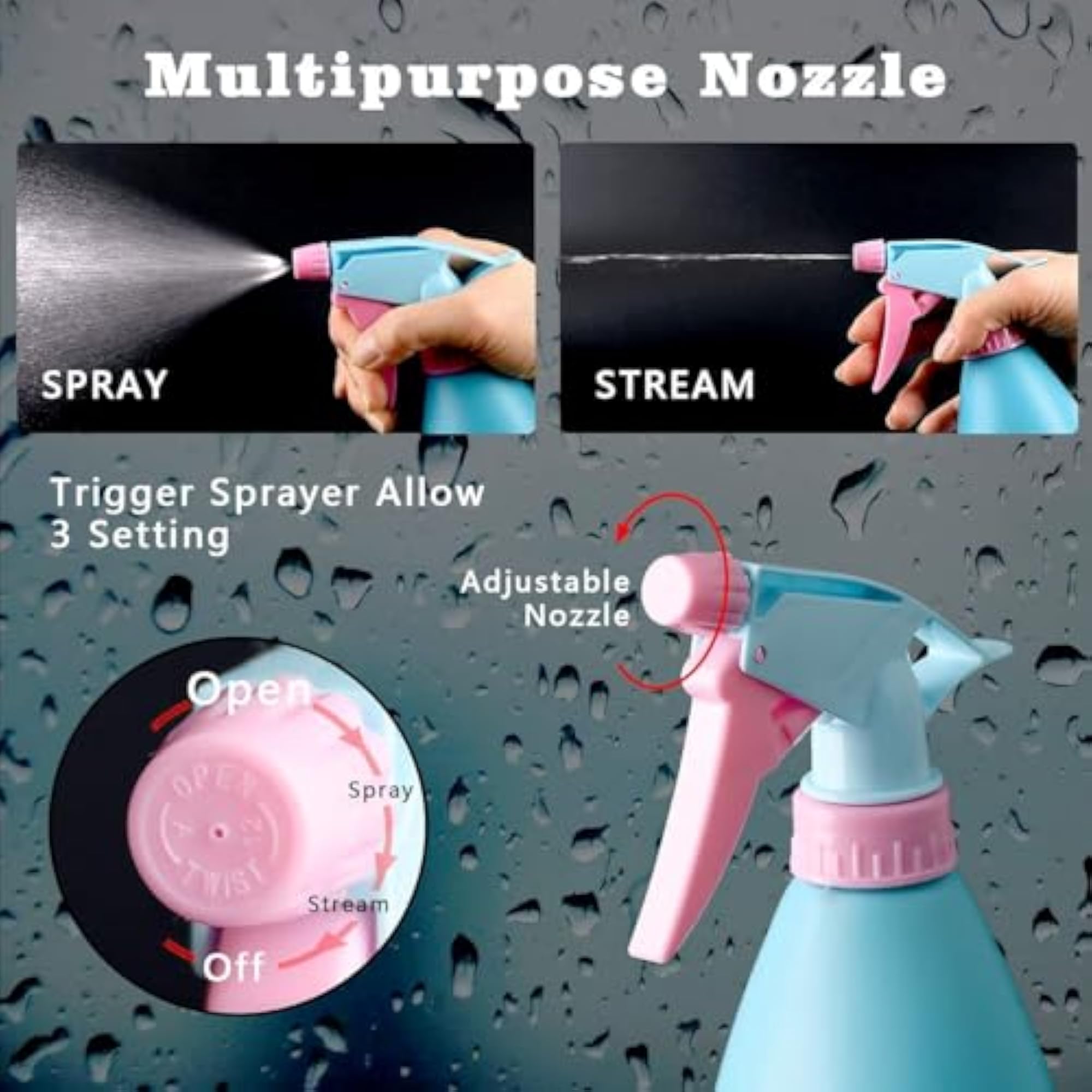 500 ml Garden Spray Bottle, Refillable