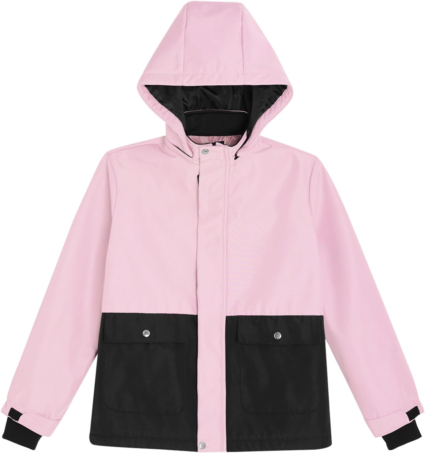 Hansber Kids Girl's Ski Jacket Winter Warm Thick Snow Skiing Coat Outdoor Windproof Snowboarding Hooded Jackets