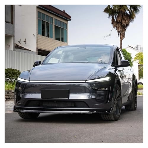 Alerón de parachoques para Tesla Model Y 2025 instalable sin taladrar 4