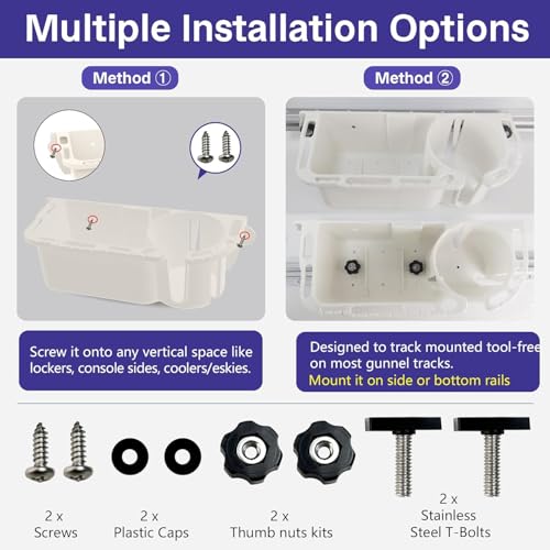 image for EUPHENG Boat Caddy Organizer, Multifunctional Boat Storage Organizer w