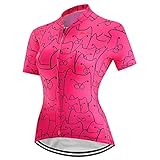 Diseño de malla transpirable: tela de secado rápido que ofrece gestión de la humedad para mantenerte seco y cómodo durante tu conducción. 100% poliéster; incluso mojado, la camiseta no se pega en el cuerpo.