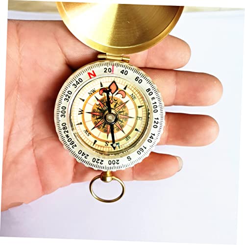 Brújula Vintage de Cobre Sosoport G50 para Camping miniatura 4