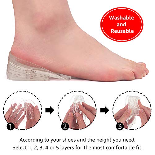 Plantillas ajustables Dr.Foot para aumento de altura miniatura 5
