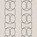 Carta da parati tnt (tessuto non tessuto) art déco Art déco carta da parati Beige Grigio 306132 30613-2 Architects Paper Wall Fashion | Beige/Grigio | Rotolo (3,20 x 0,53 m) = 1,7 m²