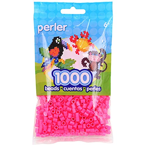 Perler Beads Fuse Beads for Crafts, 1000pcs, Magenta Purple