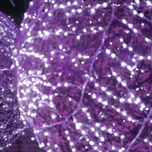 Prilux flexilight - Led string plus 12m 180 leds purpuras