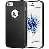 iPhone 5s Case, JETech Super Fit Case Cover with Logo Cut-Out for Apple iPhone SE 5s 5 (Black)