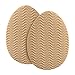 Coussinets anti-chaussures poignées de chaussures auto-adhésives coussinets de chaussures anti-dérapants coussin de chaussures de réduction du bruit protecteur de Lime Ongles Pied (C, One Size)