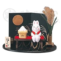 ヤトッチ　　お月見うさぎのミニロールカステラ Amazon.co.jp: 薬師窯(yakushigama) 錦彩 十五夜 うさぎ(お月見