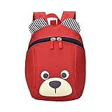 Feicuan Baby Backpack with Reins, Toddler Safety Harness Cartoon Schoolbag