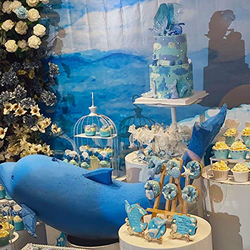 3 Pcs Marine Theme Cake Fondant Silicone Mold Seashell Conch Starfish Coral Baking Molds For Diy Cake Decoration Chocolate Candy Polymer Clay Crafting Projects #TOP5