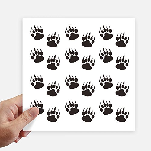 Sticker patte protection animaux grand format pour masquer et décorer 4Pcs