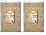 Guillermo | Copos de avena BIO - Bolsa 2 kg. | 100% ecológico | Rica en antioxidantes | Ayuda a reducir el colesterol | Ayuda a bajar de peso (Paquete de 2)