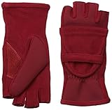 Isotoner Women's Hybrid Convertible Fingerless Glove Unlined
