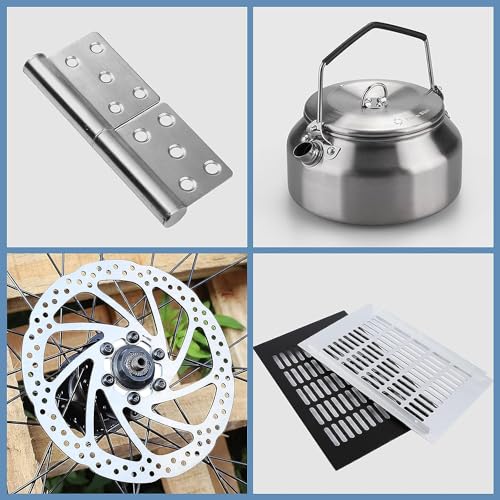 image for AODESTINY 2PCS 6061 Aluminum Sheet Metal, 12