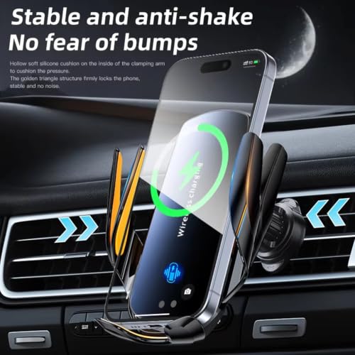 Soporte móvil coche Range Rover con rotación 360 estable para smartphones grandes de 7.2 pulgadas 7