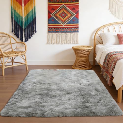 Tapis long poil gris clair 50 x 290 cm pour ambiance cosy - 2