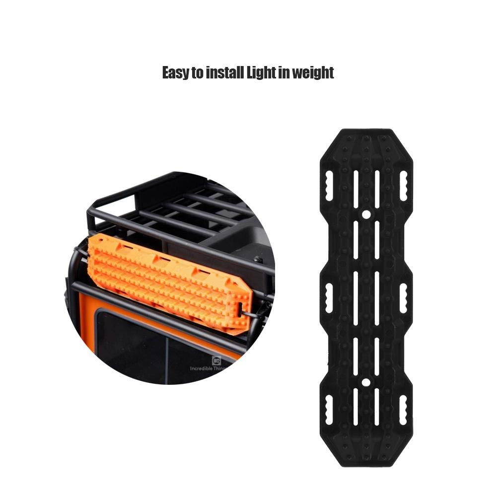 2Pcs RC Car Decorative Boards – Anti-Skid Side Panels For 1/10 RC Crawler Cars | Model Car Accessories In Multiple Colors - View #7