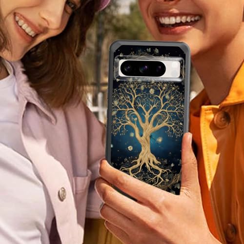 Coque Pixel 8 Pro arbre de vie esthétique robuste pour le quotidien - 6