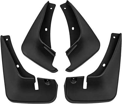 Mudguards Compatible with Toyota Probox 2002-2023 4pcs Thick Polypropylene Mud Flaps Compatible with Cars Customized Front Rear Splash Guards, Black-b1