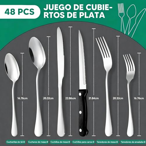 Lista de Cubertería los más recomendados. 11 Cubertería marca VIOPY (2)