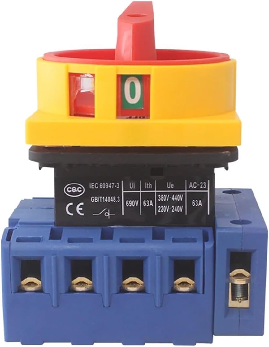 LW30-63A/5P Load Disconnect Switch Three-Phase Five Wire Load Isolation Power Cut-Off Transfer