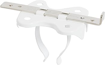 Merveille - Set of 2 Maxi N brackets for 4 to 6 columns cast iron radiator shelf - Mounting without drilling - for radiator shelves from 16 to 20 cm wide - Made in France