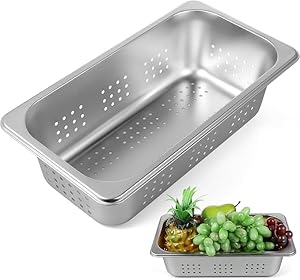 Niltracy Perforowana Patelnia Parowa 1/3 Stal Nierdzewna