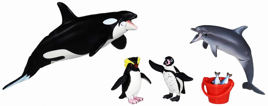 アニア 動物、恐竜、水族館、ずかん セット Amazon.co.jp: タカラトミー(TAKARA TOMY) アニア AA-02 水族館
