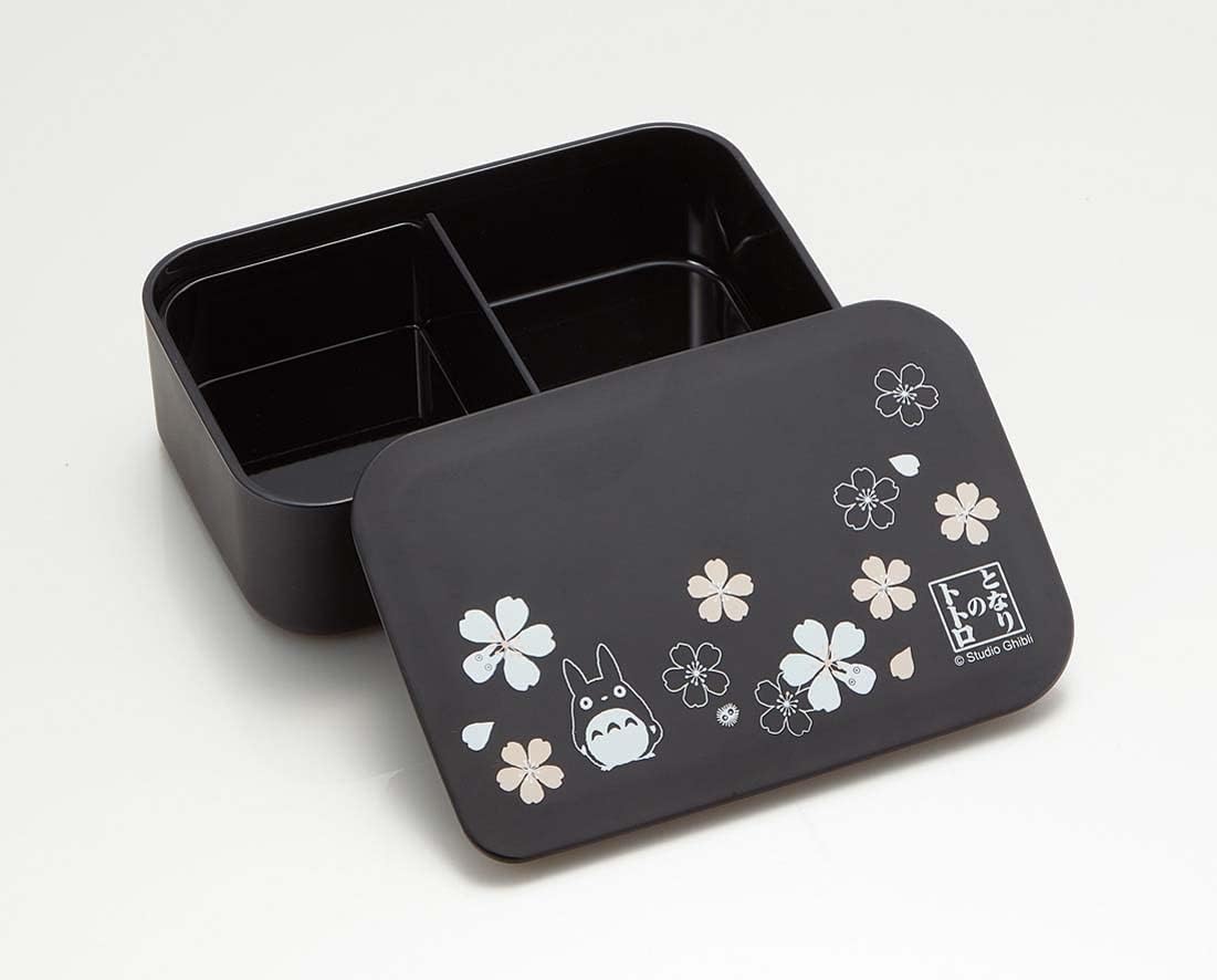 Skater NLP5-A Painted 1-Tier Bento Box, 16.9 fl oz (500 ml), Includes Inner and Belt, My Neighbor Totoro, Ghibli Made in Japan