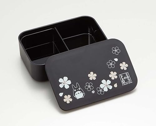 Miniatura 2 de Skater NLP5-A - Caja Bento pintada de 1 nivel, 16.9 onzas líquidas (16.9 fl oz), incluye interior y cinturón, My Neighbor Totoro, Ghibli fabricado