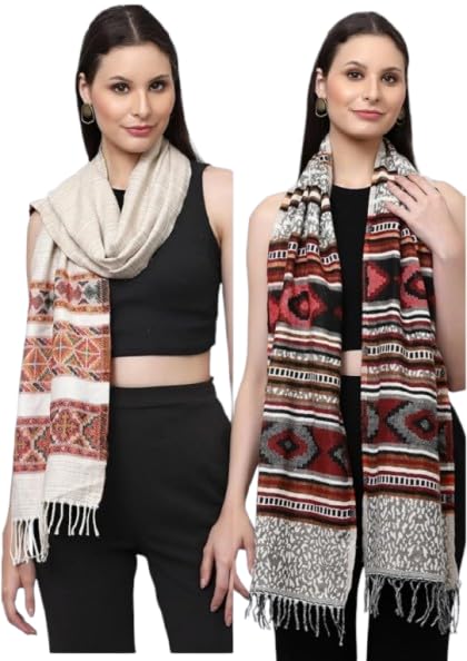 trijal Women's Mufflers, Soft and Warm-picture-38