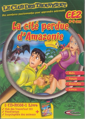 LE CLUB DES TROUVETOUT : LA CITÉ PERDUE V3 / 8-9 Ans 3e Prim + ENCYCLOPÉDIE DES ANIMAUX (vf)