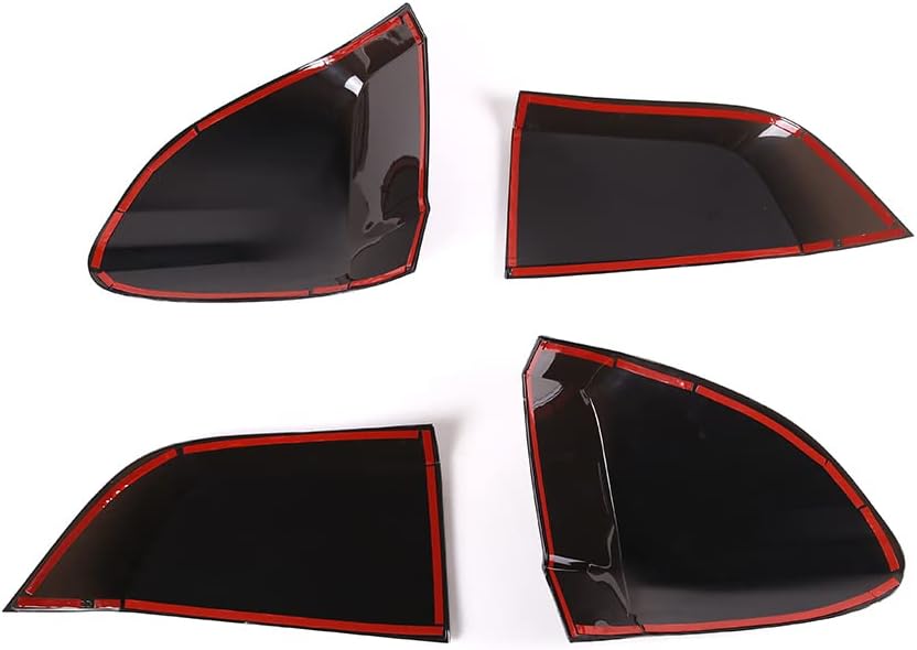 Car Rear Lamp Smoked Tinted Tail Light Cover Compatible for BMW X5 f15 X5M F85 2014-2018 Accessories, Shade Brake Indicator Light Reversing Lamp Protection Accessories (ABS)