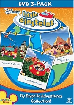 DVD Disney Little Einsteins Fall 2008 DVD 3-Pack: My Favorite Adventures Collection Book