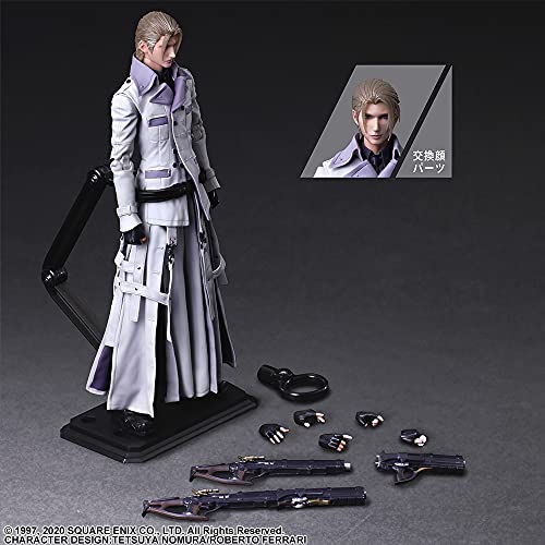 Square Enix Final Fantasy Vii Remake: Rufus Shinra Play Arts Kai Action Figure #TOP7
