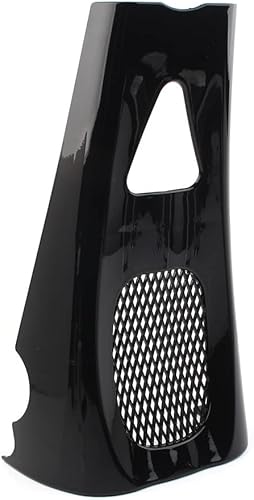 Lirun M8 - Alerón de barbilla estirado ABS de repuesto para Harley Touring Road Street Glide 2017+, negro brillante