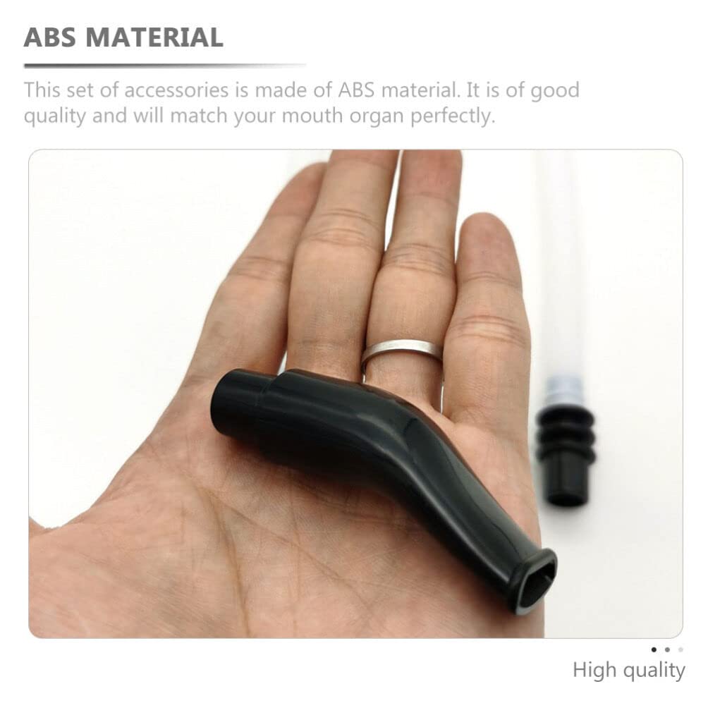 SUPVOX Mouth Harmonica Accessories 32/37 Key Blowpipe Tube Key Set Abs Material Easy to Use Install Clean