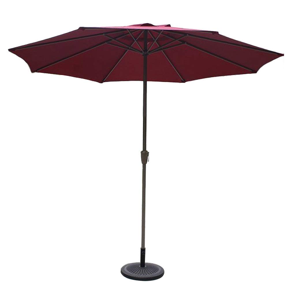 WDSOPK Garden Parasol Round Market/Garden/Patio 70+ Outdoor Umbrella for Balcony Table Terrace Deck Or Yard