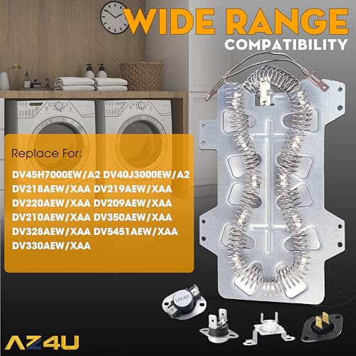 Dryer Heating Element Thermostat for Samsung DV45H7000EW/A2 DV40J3000EW/A2 by AZ4U - Used condition - Image 4