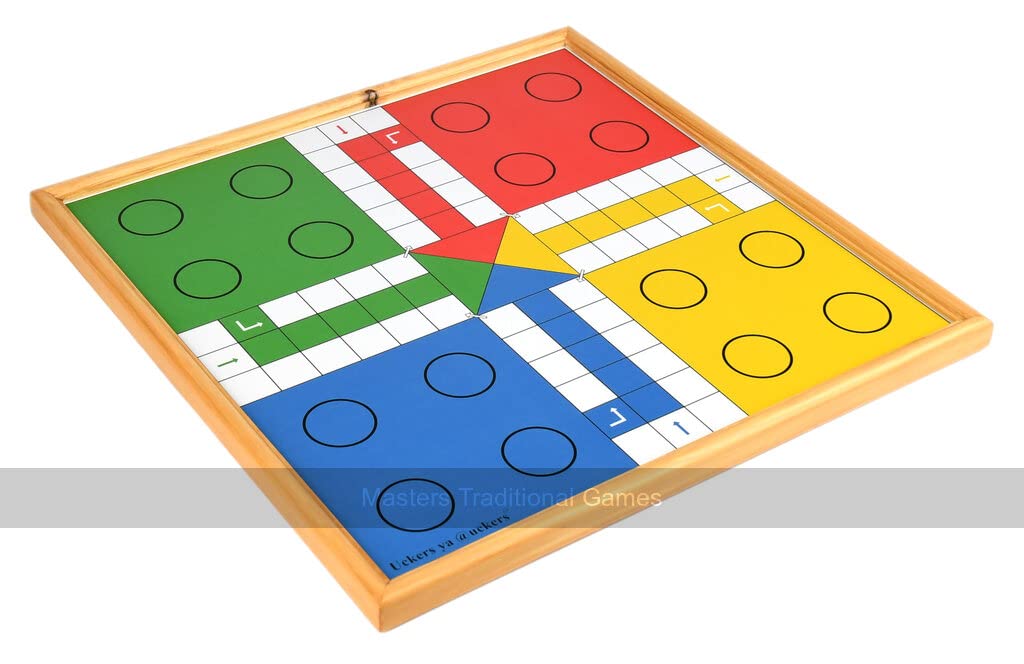 Wooden Uckers Game - Standard Edition, One Colour, Large - Image 2