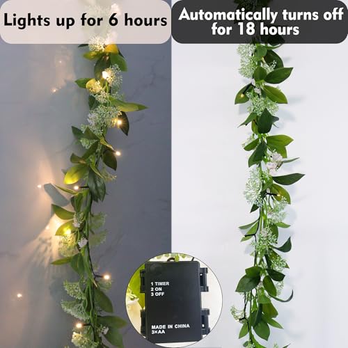 Eksengreenerygarlandformantlewithlightsbatteryoperatedvinegarlandwithtimerspringsummerweddingholidaydecor Urban Country Home Decor Eksen greenery garland for mantle with lightsbattery operated vine garland with timer spring summer wedding holiday decor urban country home decor