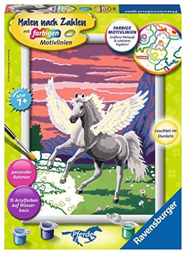 Preisvergleich Produktbild Ravensburger Malen nach Zahlen 27791 - Traumhafter Pegasus