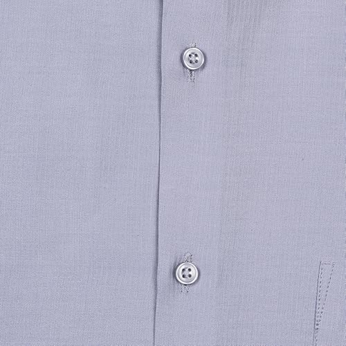 Image of 7-DAYS Men's Premium Formal Shirt - 100% Pure Cotton, Regular Fit, Plain, Full Sleeves, with Pocket - Perfect for Office Wear & Under Suits