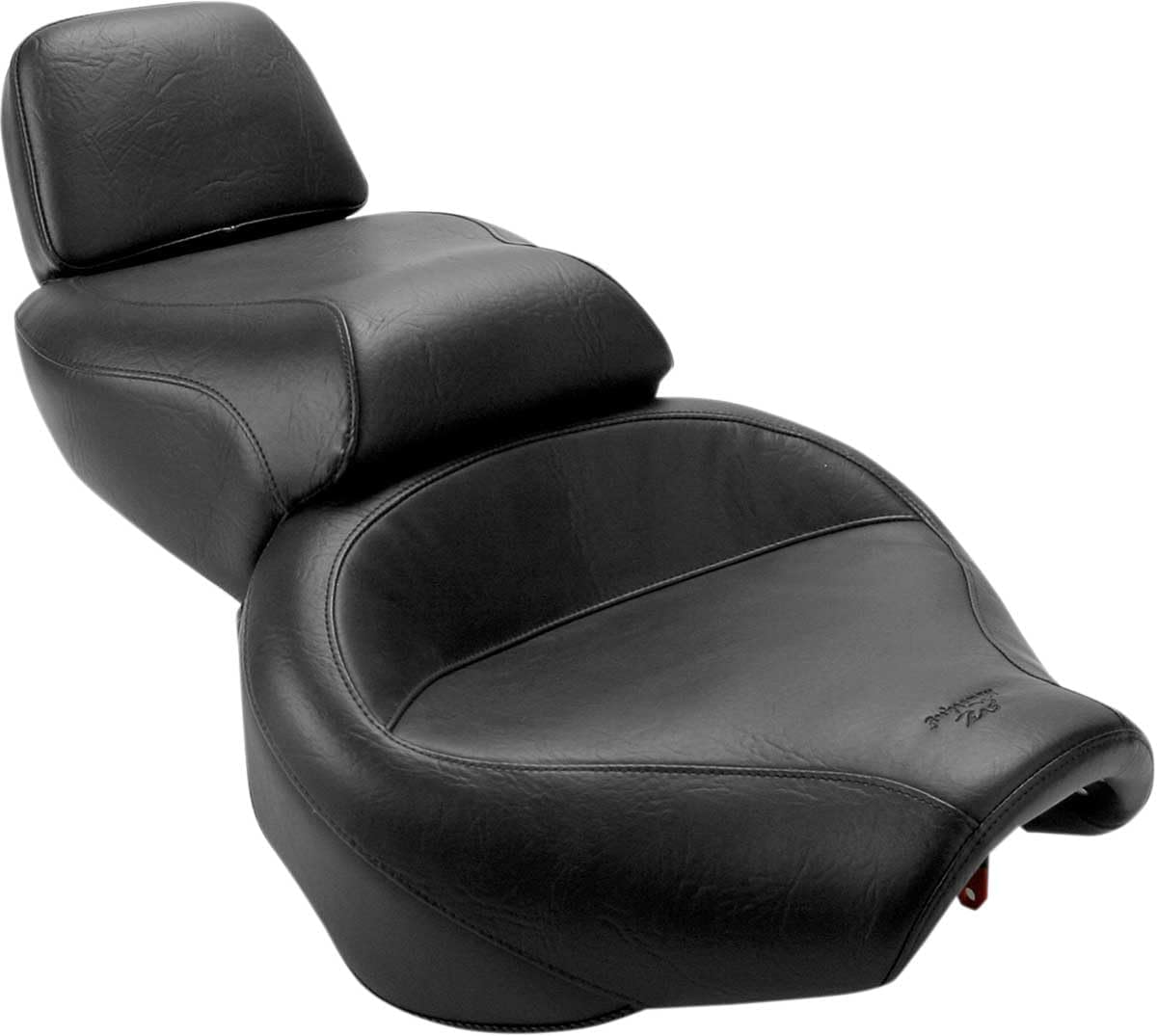 Mustang Vintage Wide Touring 1-Piece Seat for Yamaha 1984-99 Virago 700/750/100 - One Size - One Size